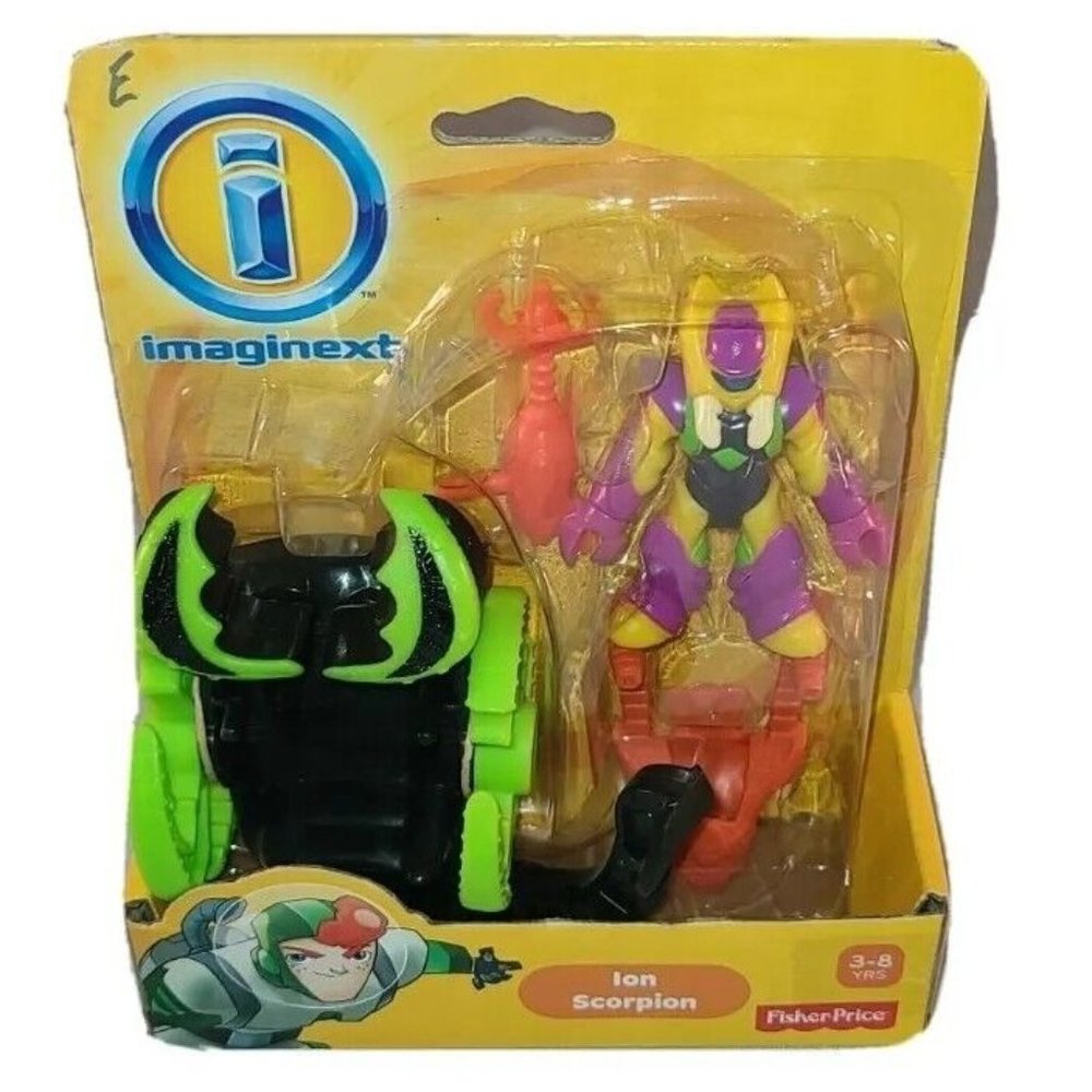 IMAGINEXT 2013 COSMIC CHAOS ION SCORPION SET AGES 3-8 toy New In Box